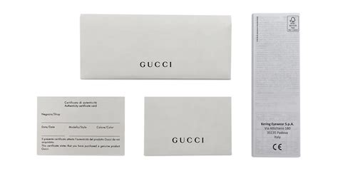 certificado de autenticidad gucci|etiqueta de autenticidad Gucci.